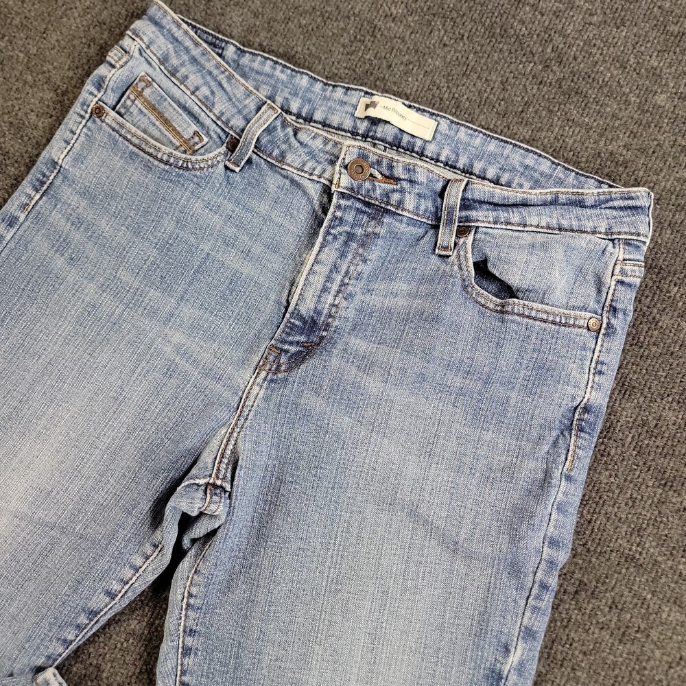 Levi’s Mid Rise Skinny Blue Jeans Women’s Sz 33x30 Medium Wash
